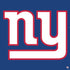 NFL New York Giants Large Logo PS4 Slim Bundle Skin